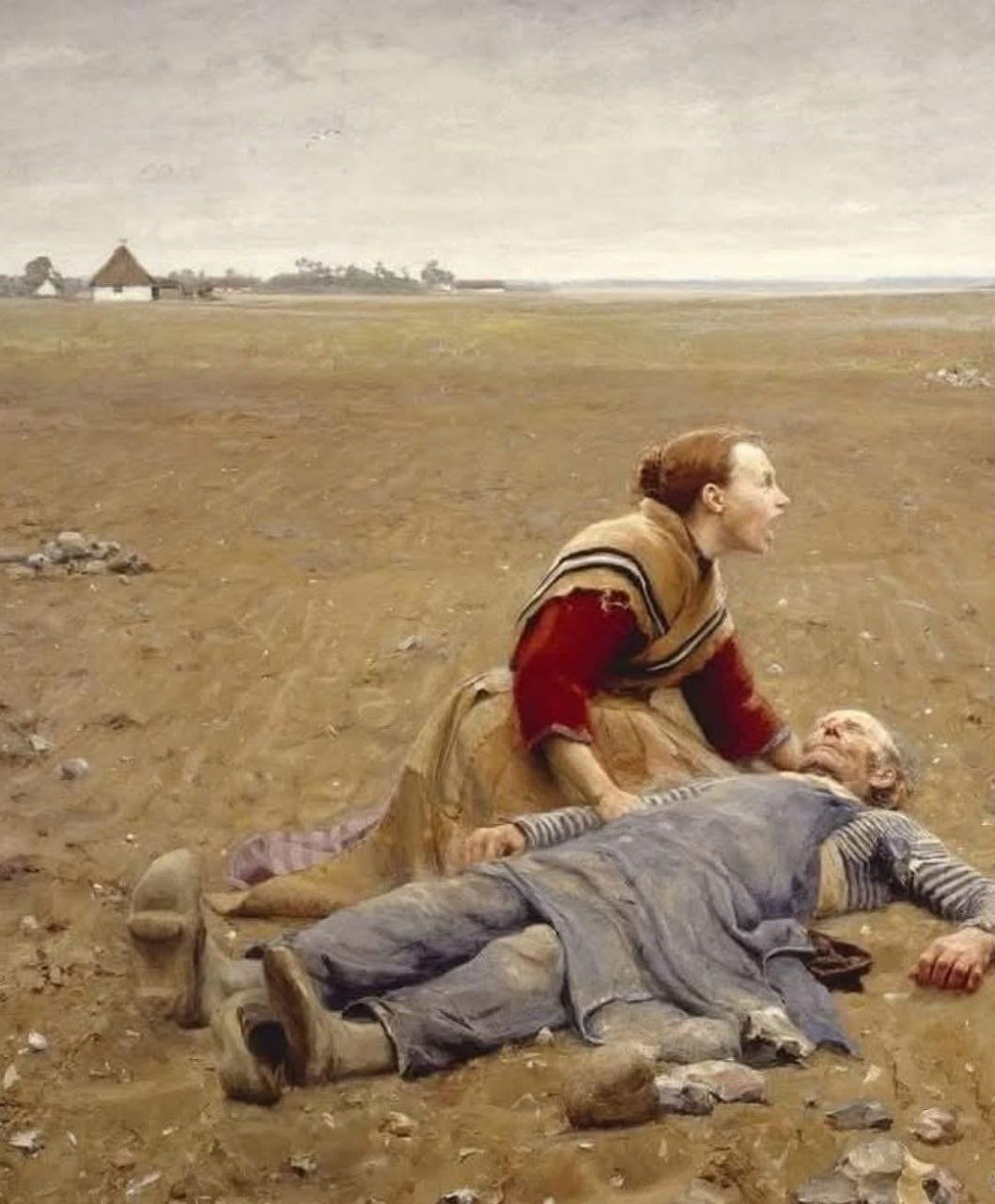 لوحة للفنان الدنماركي “هانس أندرسن بريندكيلد