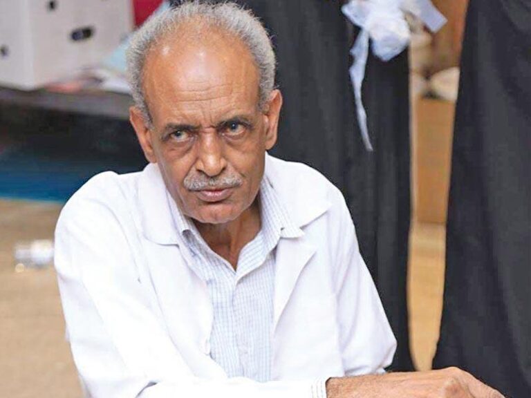 التشكيلي السوداني الشيخ إدريس الضو