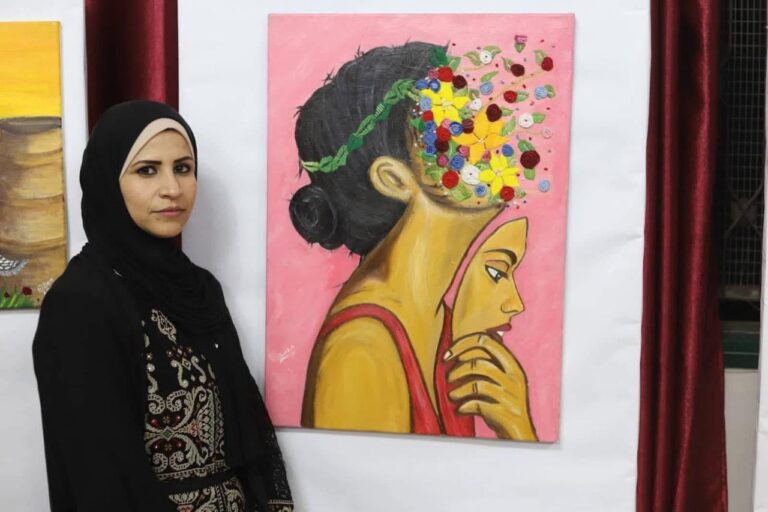 الشهيدة الفنانة التشكيلية إلهام البدي (1992 – 2025) – فلسطين