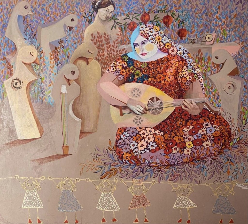 مهدية-آل-طالب-أكريلك-1-1024×923