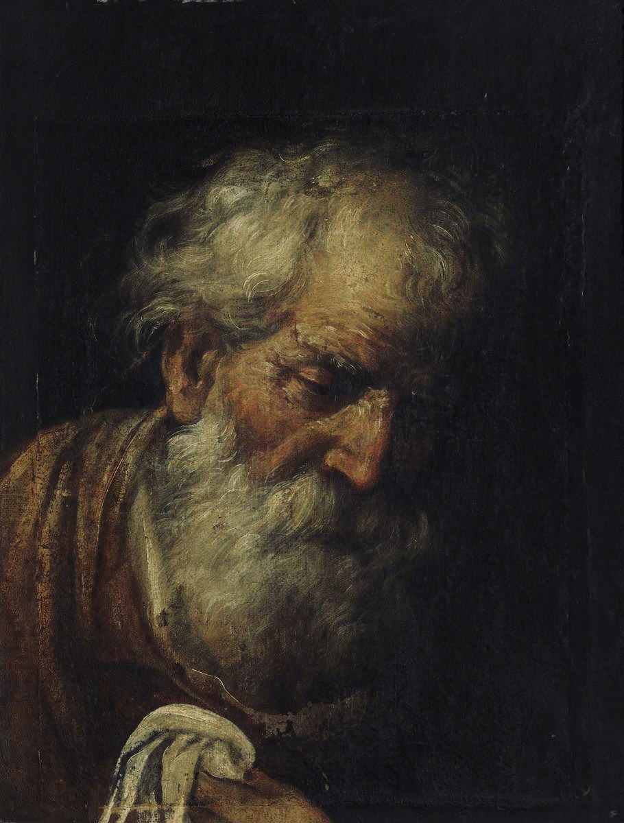 de Ribera, Jusepe; Head of an Apostle; National Trust, Melford Hall; http://www.artuk.org/artworks/head-of-an-apostle-171743