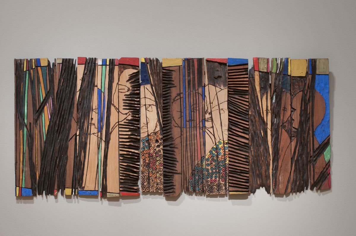 GRAVITY & GRACE Monumental works by El Anatsui. Installation documentation June 2012.