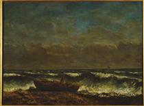 Gustave Courbet الموج