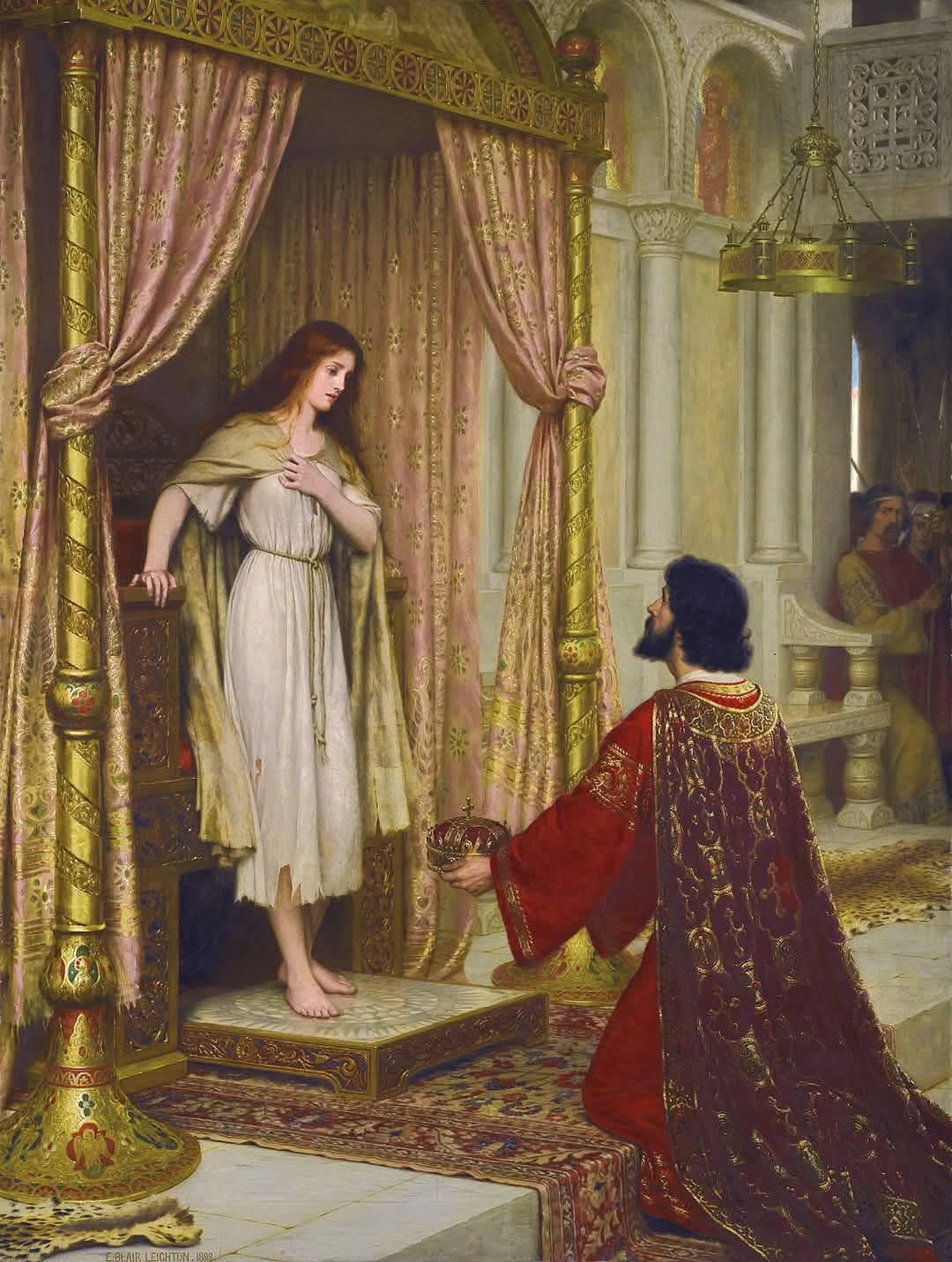 الملك والفتاة المتسولة” (The King and the Beggar-maid)