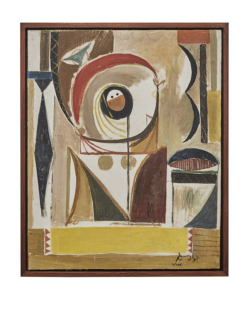 Jewad_Selim_-_Woman_Selling_Material
