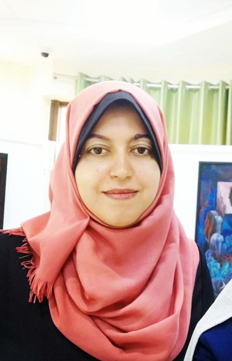 عزة حسن الشيخ أحمد – فلسطين “غزه”