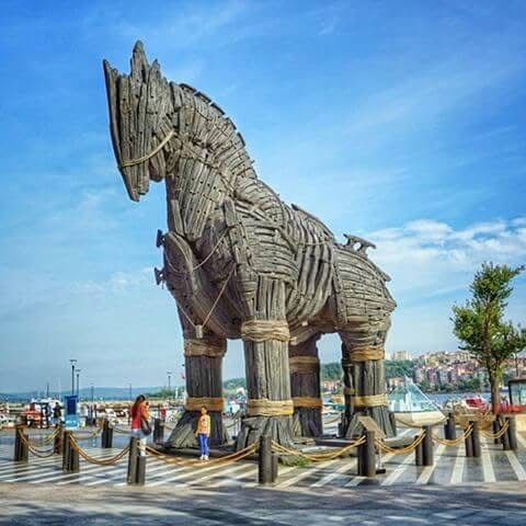 “حصان طروادة” (Trojan Horse)