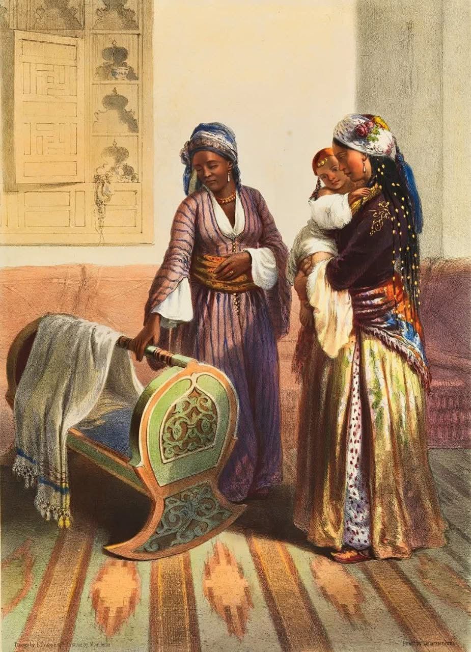النساء في الحريم  ١٨٥١