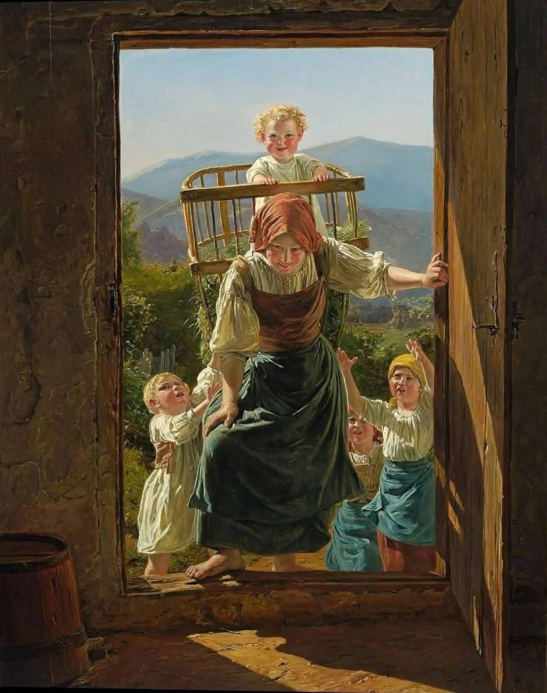 عودة الأم إلى البيت” (1863)