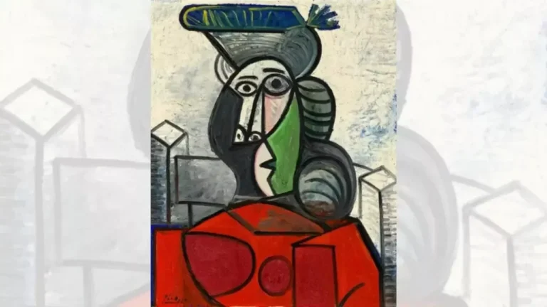 لوحة “تمثال نصفي لامرأة”