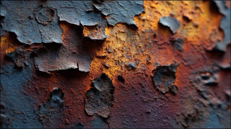 Metallic Oxidation Art اللوحة التي لا تنتهي