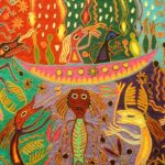 قربان الفن | Yarn Painting